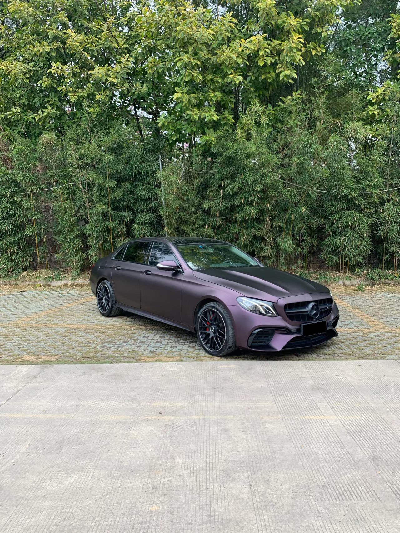 Matt Metal Black Purple
