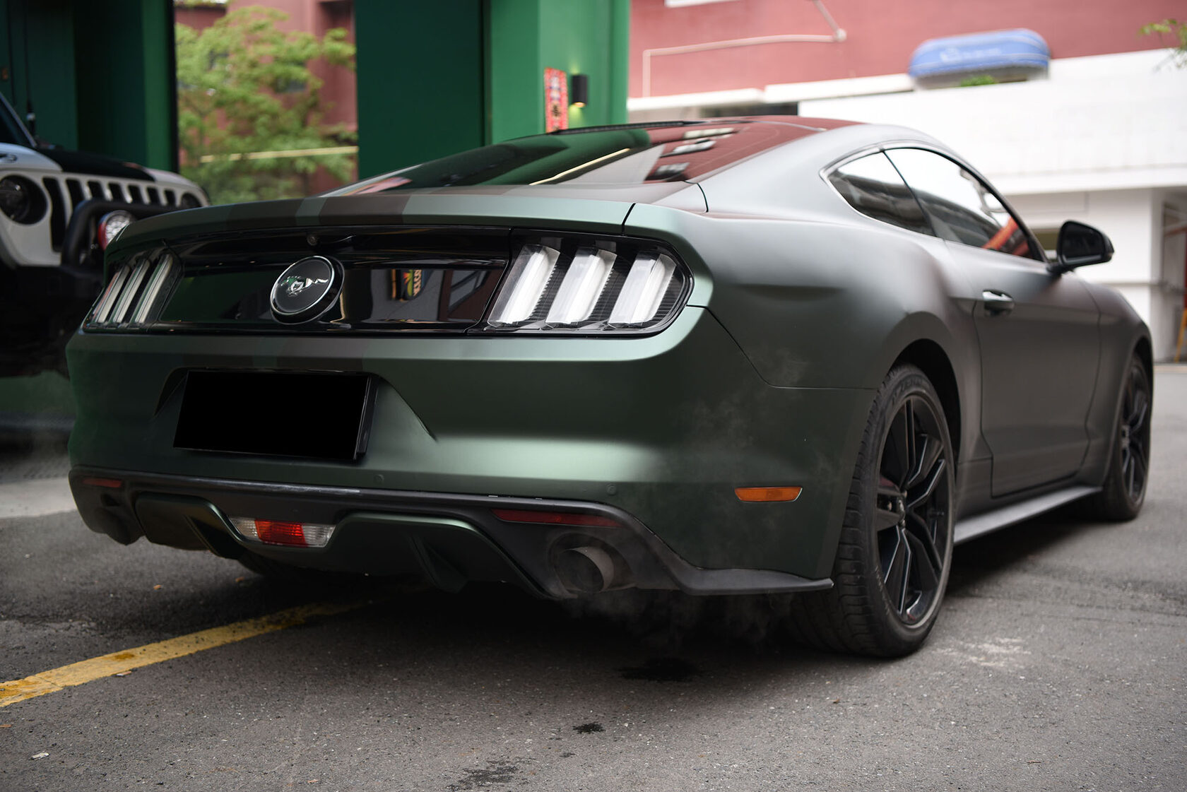 Matt Metal Blackish Green