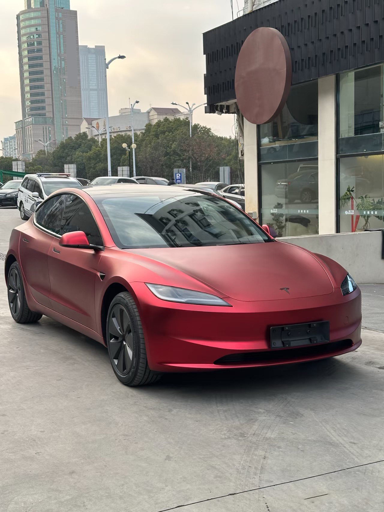 Matt Metal Flame Red