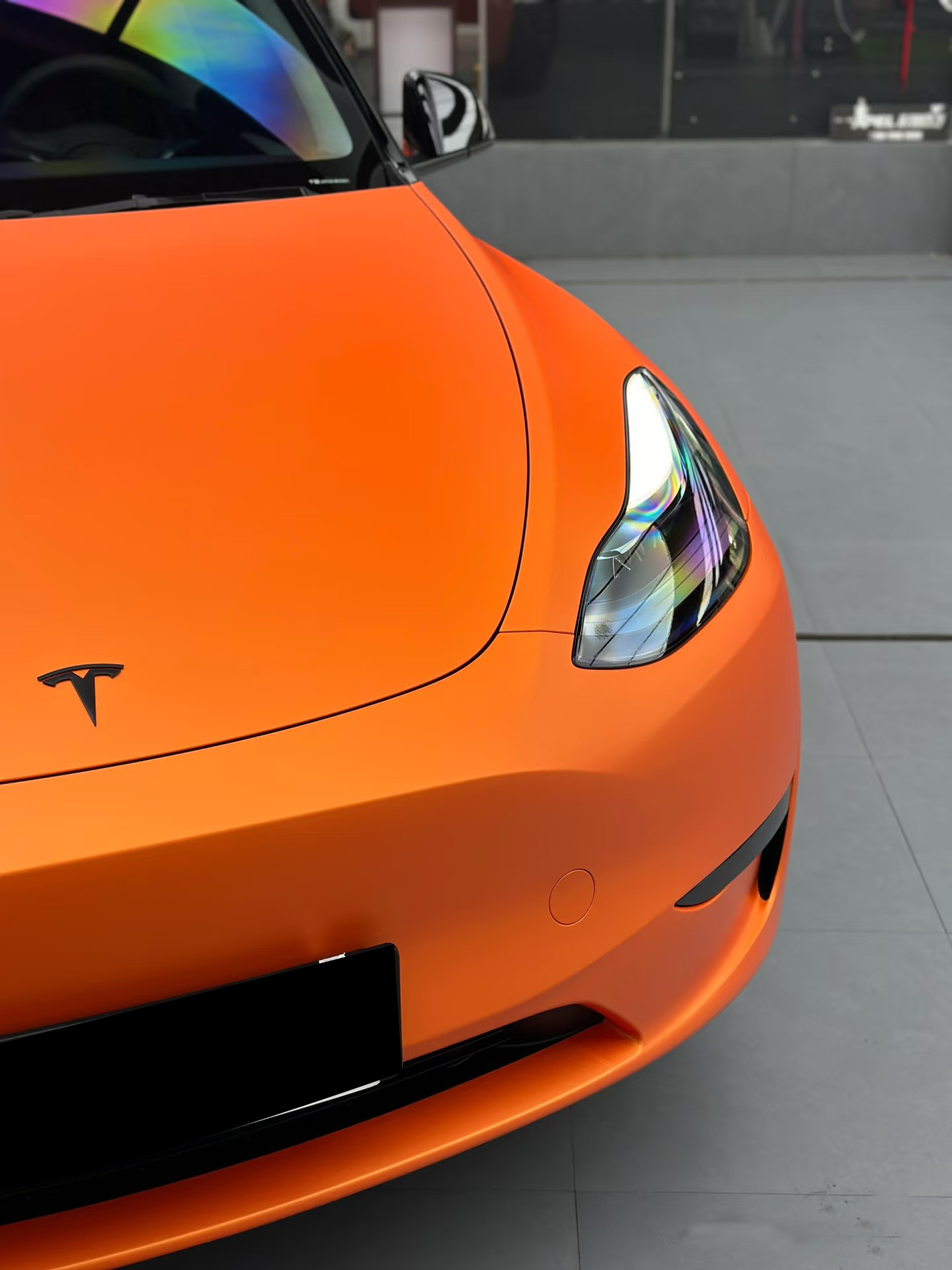 Matt Metal Racing Orange